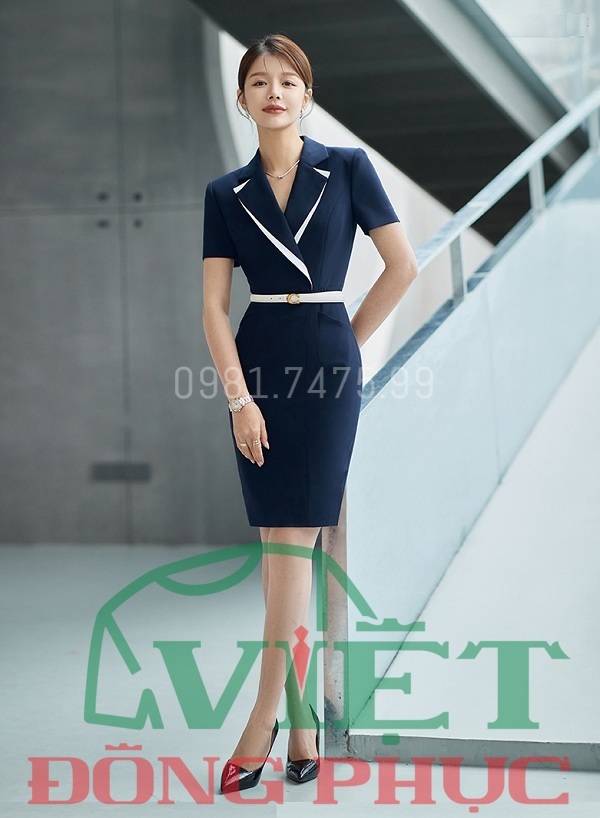 Địa chỉ may váy liền công sở đẹp chuyên nghiệp tại miền Bắc